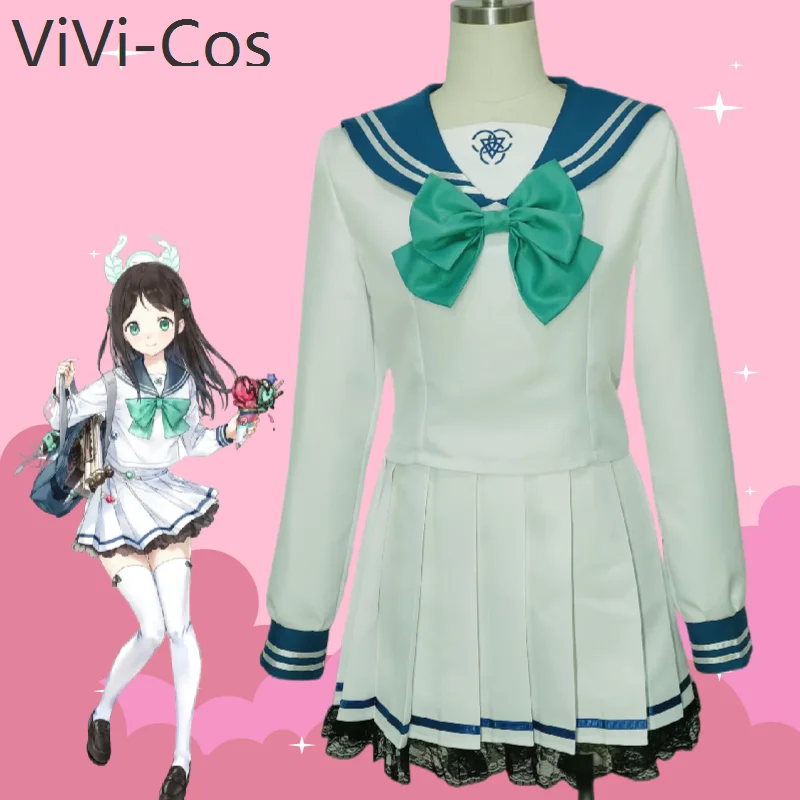 

Blue Archive Kurimura Airi Sailor Suits Cosplay Costume Cos Game Anime Party Uniform Hallowen Play Role Clothes Clothing