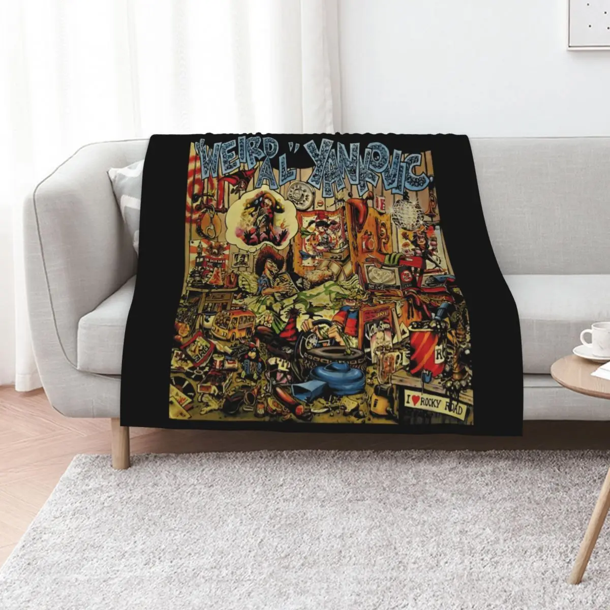 VANITY ADVISED Throw Blanket Decorative Sofa Furrys Nap Sleeping Bag Designers Heavy Blankets