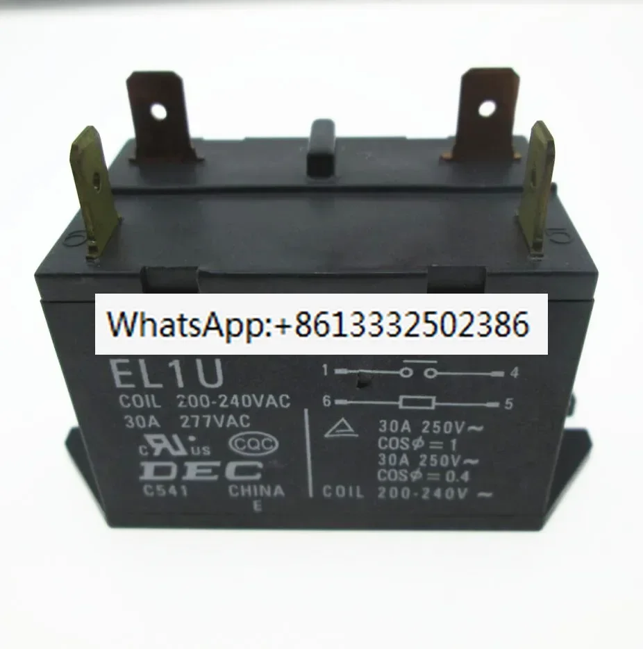 

EL1U 30A 250VAC 277VAC 200VAC-240VAC