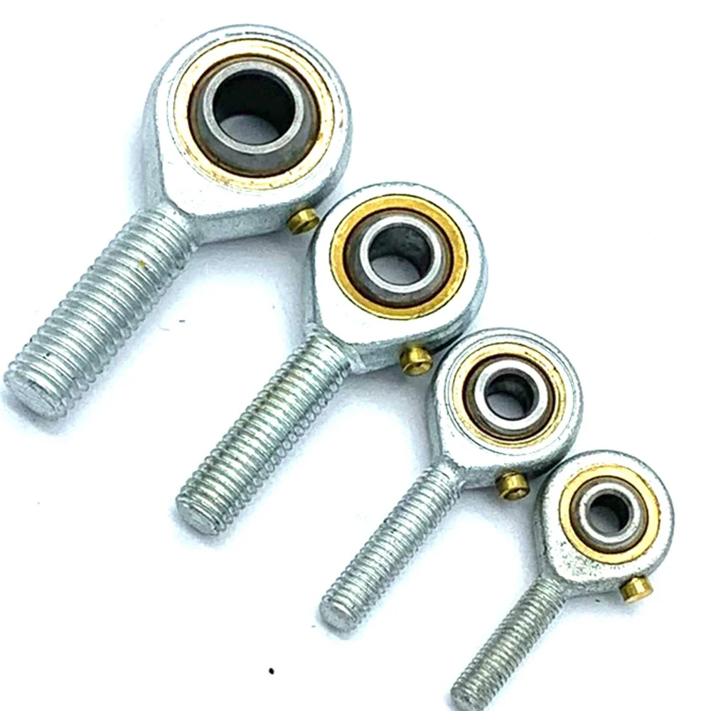 Fish eye Rod Ends bearing Male thread POS 16mm 18mm 20mm 25mm 30mm  ball joint  right hand Fisheye Threaded Spherical Bearings