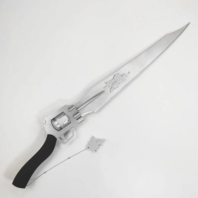 Image of Final Fantasy VIII Squall Leonhart Gunblade Cosplay-Requisite Revolver-Schwert für Bühnenauftritte