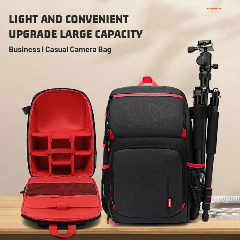 

25L New Quality Waterproof DSLR Camera Lens Backpacks Photographer For Nylon Shoulders Backpack Can Hold TripodOutdoor Camerabag