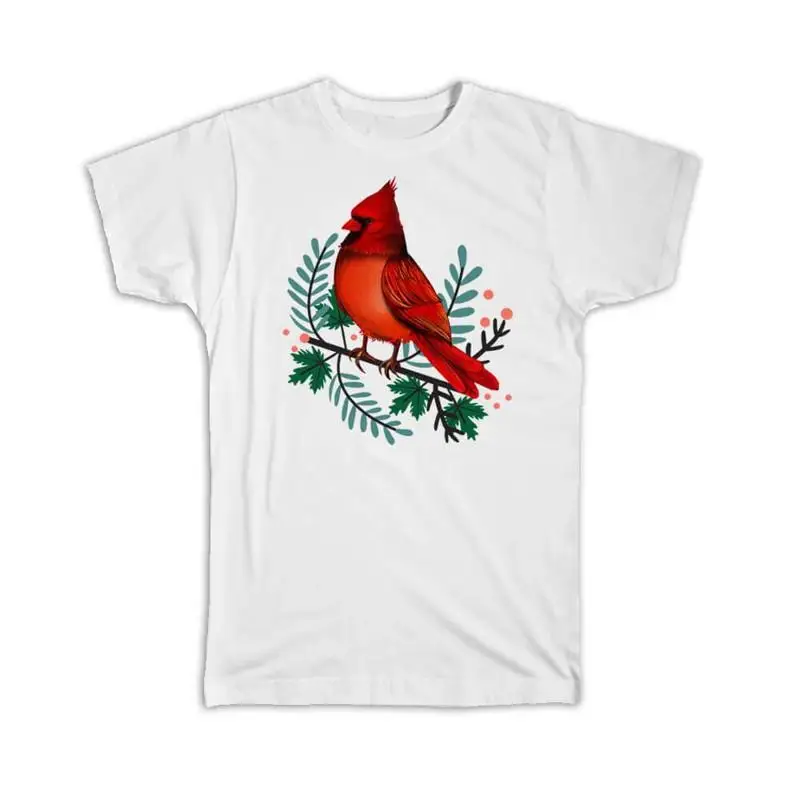

Christmas Cardinal Bird Holidays Cute Animal Winter T shirt