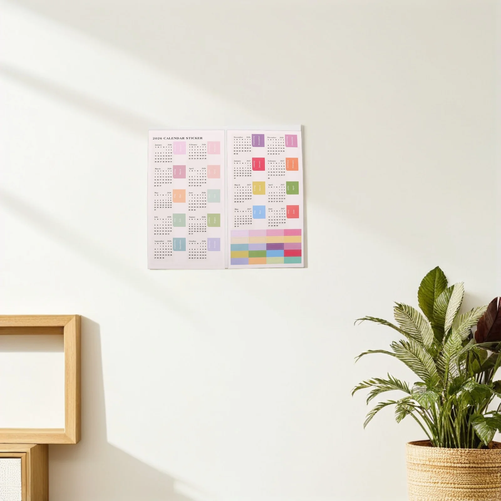 

10 Sheets Monthly Labels for Planners 2026 Index Tab Labels Sticky Tabs Notes Page Marker for Diary Journal Schedule Tracker