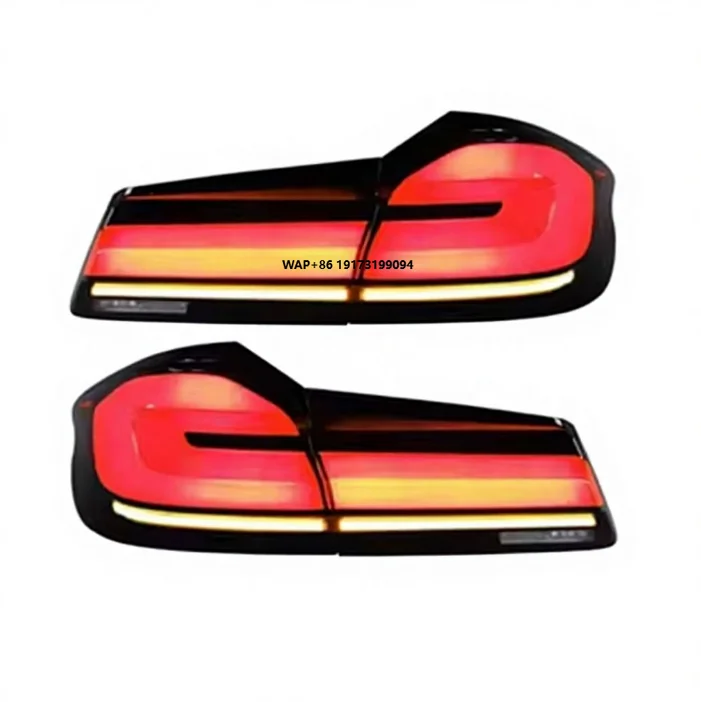 

Auto Full LED Clear Taillights Assembly for F90 M5 5 Series G30 G38 2018-2023 Plug & Play 6000K 12V