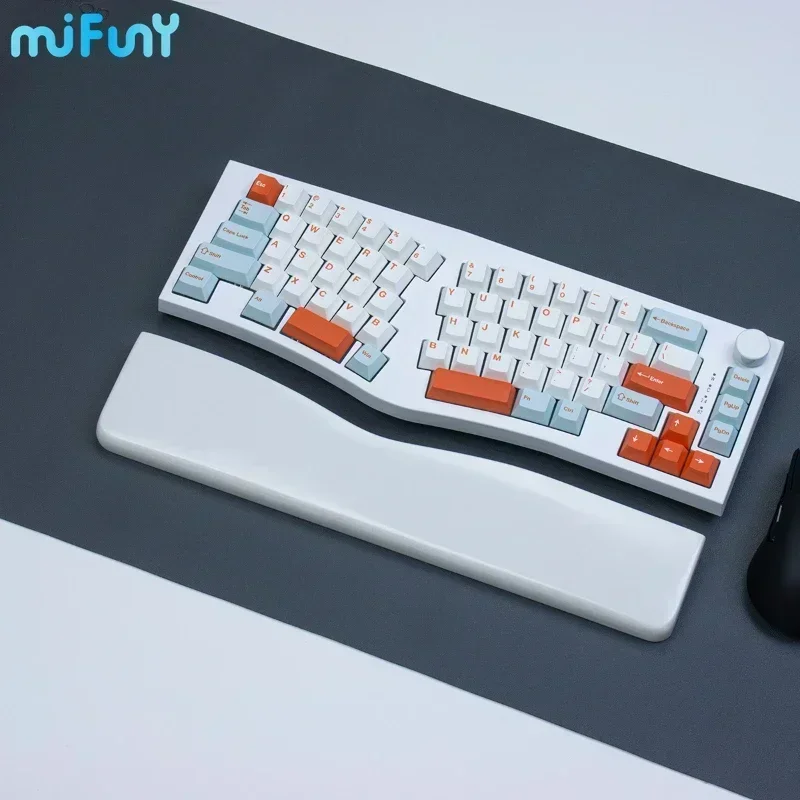 

MiFuny FEKER Alice80/98 Hand Rest Customizable Original Mechanical Keyboards Wrist Rest Natural Stones for Keyboard Palm Rest