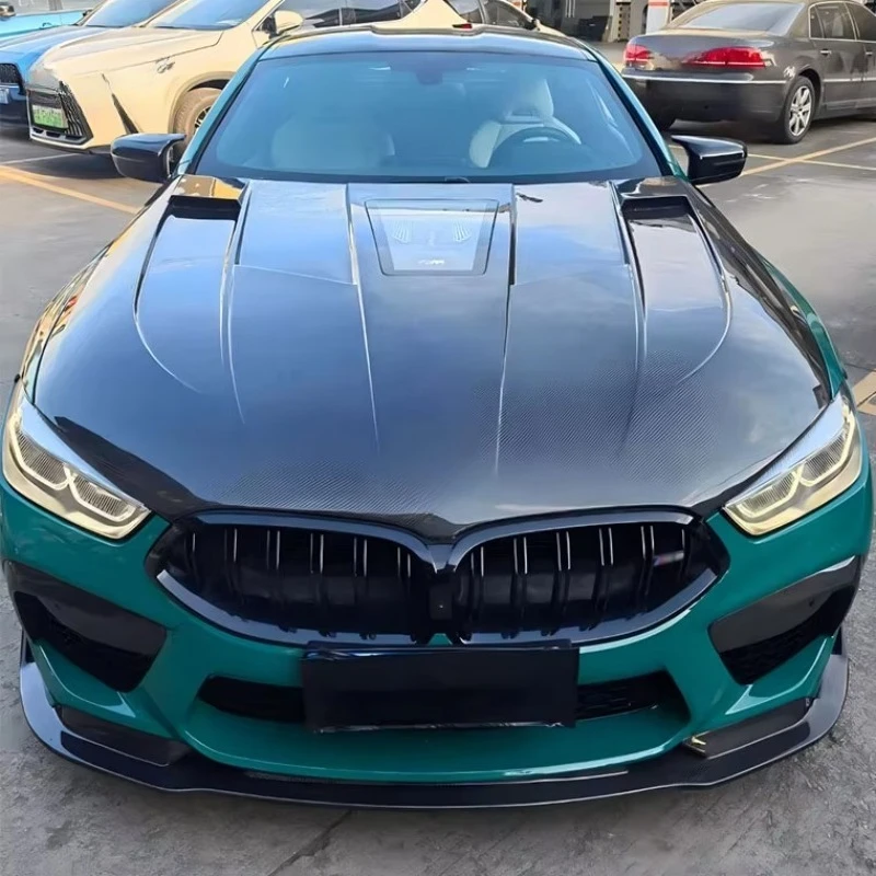 High-quality Carbon Fiber Transparent Hood Upgrade and Modification M8 Hood Manufacturer Direct Sales