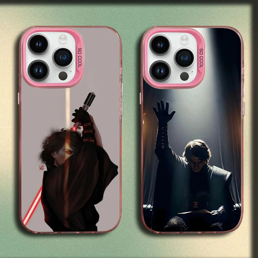 

Hayden Christensen A-Anakin Skywalker Phone Case For iPhone 16,15,14,13,12,11,Mini,Pro,SE,MAX Pink Matte Silicone Cover