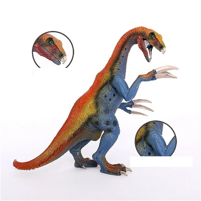 Realistic Dinosaur Model Toys Solid Therizinosaurus Children's Toys Action Figure Models Series Children's Toys Children's Gifts