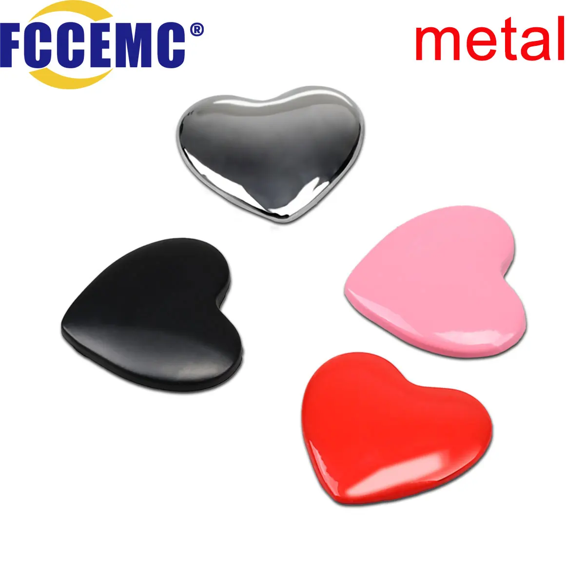 

DIY в форме сердца любовь 3D металл красный серебристый черный милый авто мотоцикл эмблема значок декоративные наклейки Стайлинг автомобиля наклейка