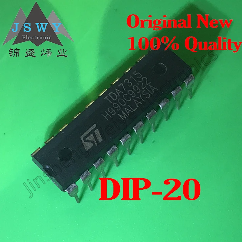 5PCS TDA7315 TDA5709 TDA8425 TDA16888 LCD power supply chip direct DIP-20 digital control audio processor New Free Shipping