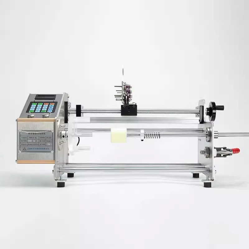 Cotton-Silk Parallel Coil Fully Automatic Stranding Equipment Ball-Round Wire Compact Large Electric Moxa Hammer Winding Machine