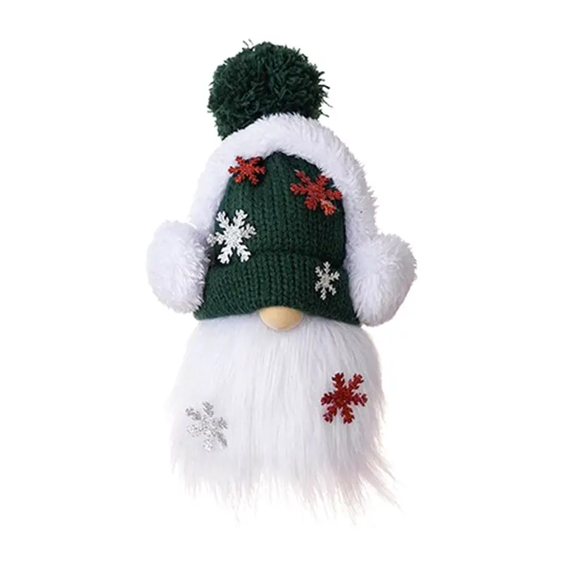 AEE2-Gnome Decorations, Handmade Swedish Tomte Figurine Gnomes Farmhouse Scandinavian Gnomes Plush Ornaments