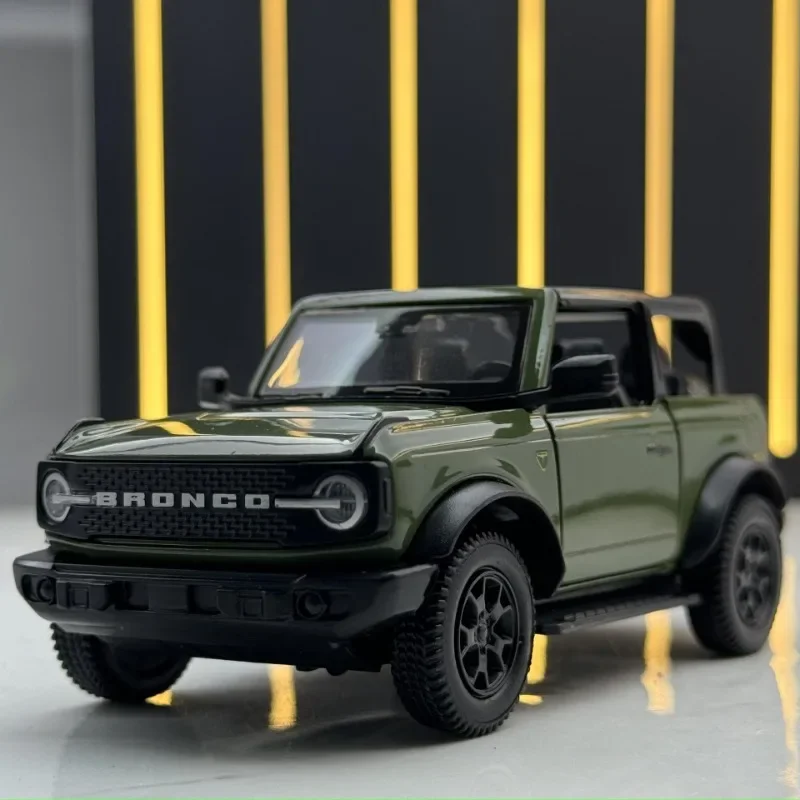 Simulation 1/36 Scale Ford Bronco Alloy Car Model Toy Vehicles 911 GTS Kid Boy Car Toy Diecast Revuelto Car Toy Home Decor