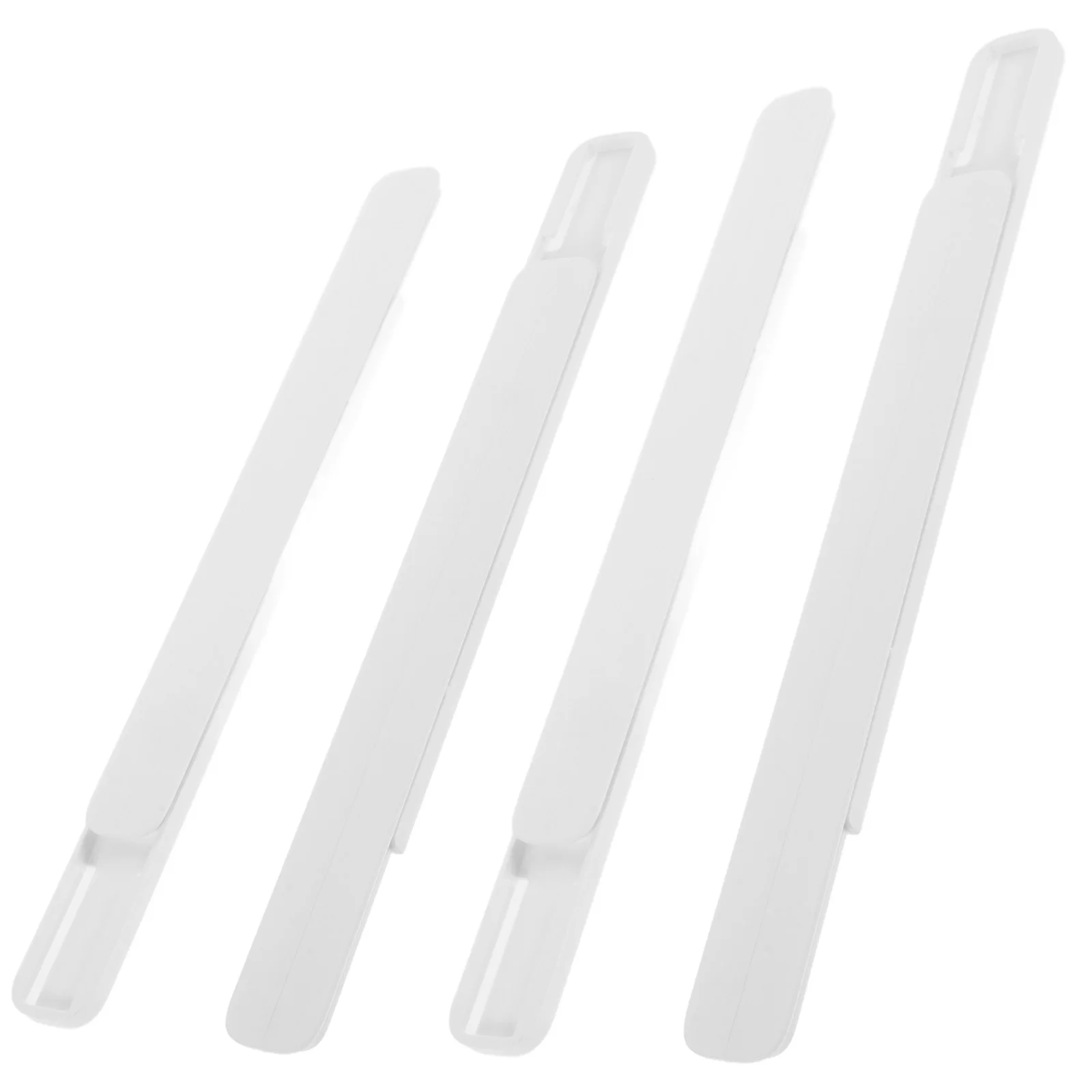 

4Pcs Drawer Slide Rail Self-Adhesive Heavy Duty Track Bar for Cabinet Cupboard Container Storage Basket Accessories