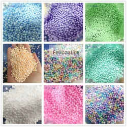 Wholesale 250g New Mini Assorted Colorful Rond Foam balls Polystyrene Styrofoam Filler Foam Beads Balls Crafts DIY Craft Decor