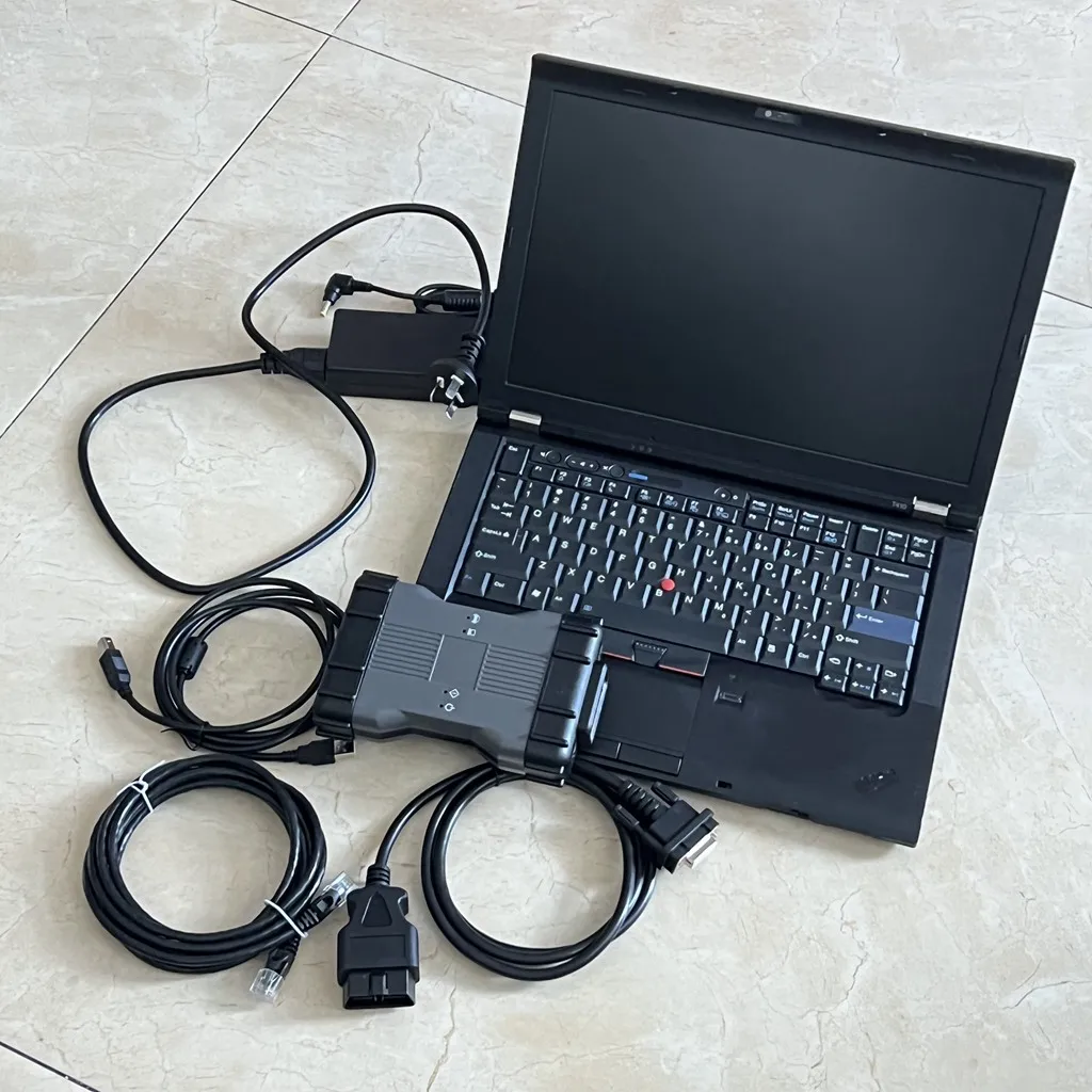 

диагностический сканер mb star C6 + программное обеспечение SSD 2025.03v в T410 90% новый ноутбук I7/I5 MB новое поколение C5 с полным комплектом DOIP VCI