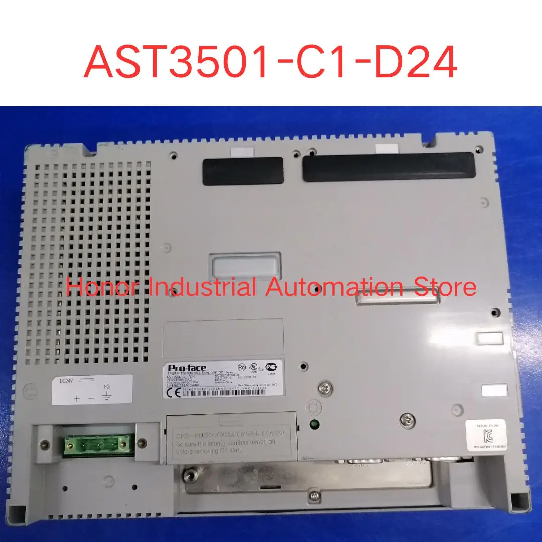 

б/у тест сенсорного экрана AST3501-C1-D24 ОК Быстрая доставка