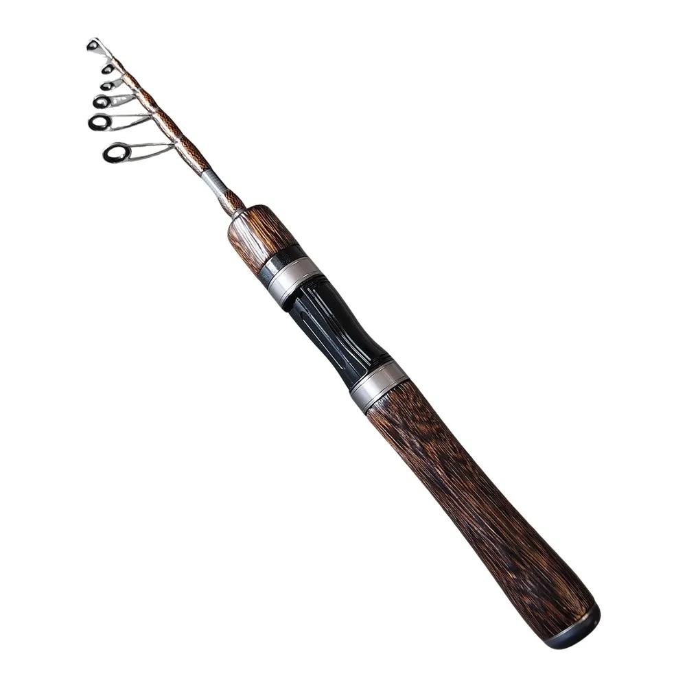 Ultralight Telescopic Fishing Rod Fast Action Sensitive Bite Detection Carbon Fiber Portable Travel Pole For Trout Panfish