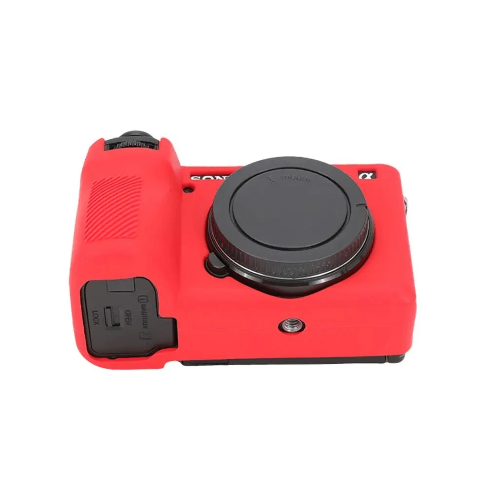 For Sony A6000 A6100 A6300 A6400 A6500 A6700 Soft Silicone Armor Anti-Scratch Camera Body Protective Skin Bag+ ree tempered film