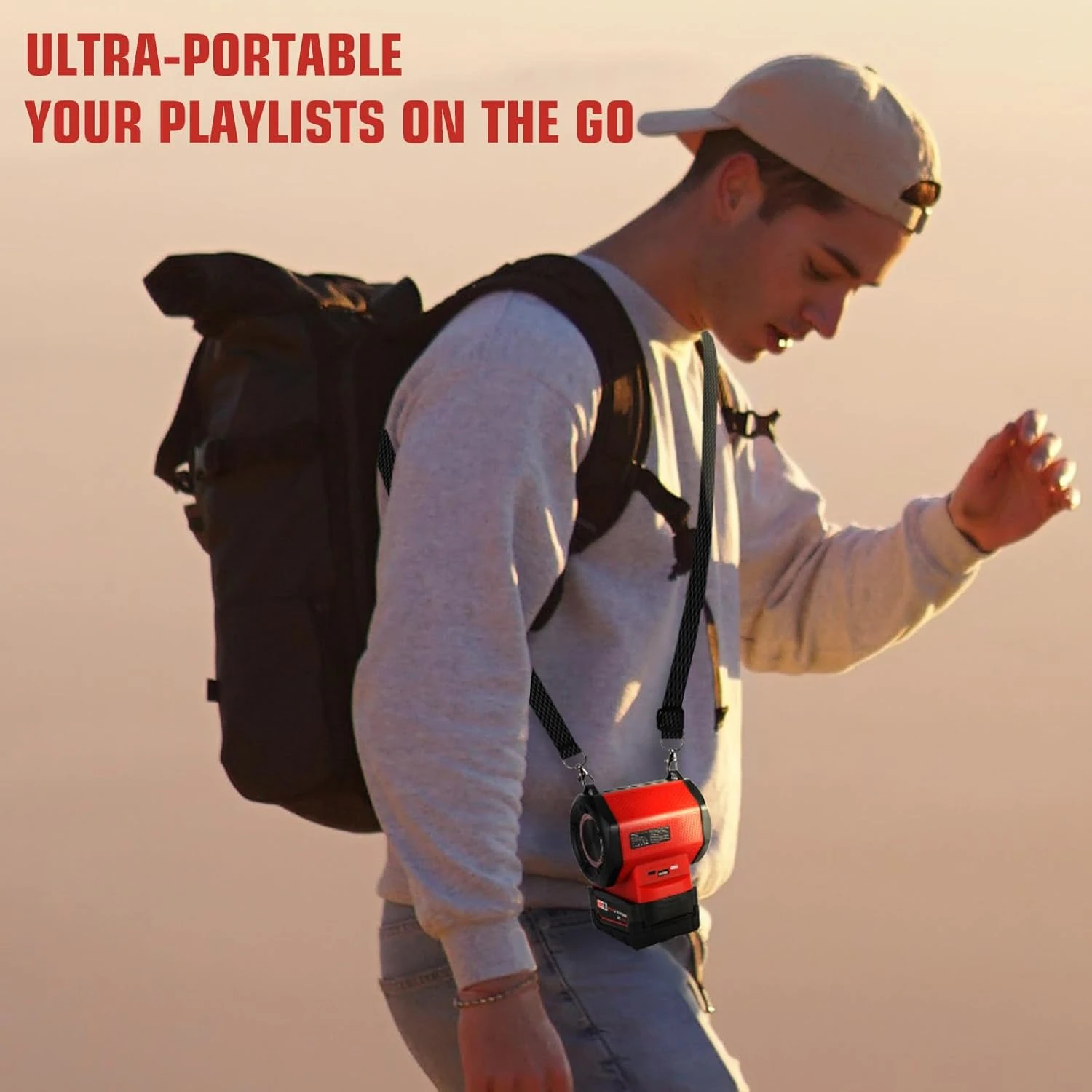 محول طاقة نظام متعدد الحماية لبطاريات ماكيتا/ديوالت/ميلووكي/بوش المتوافقة مع فتحة بطارية 18-20 فولت في الأسفل