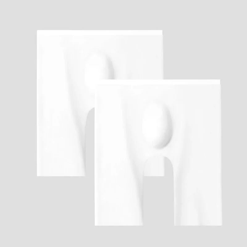 

2PCS men's ice silk underwear sports summer thin extended anti-wear legs seamless running quick-drying boxers
