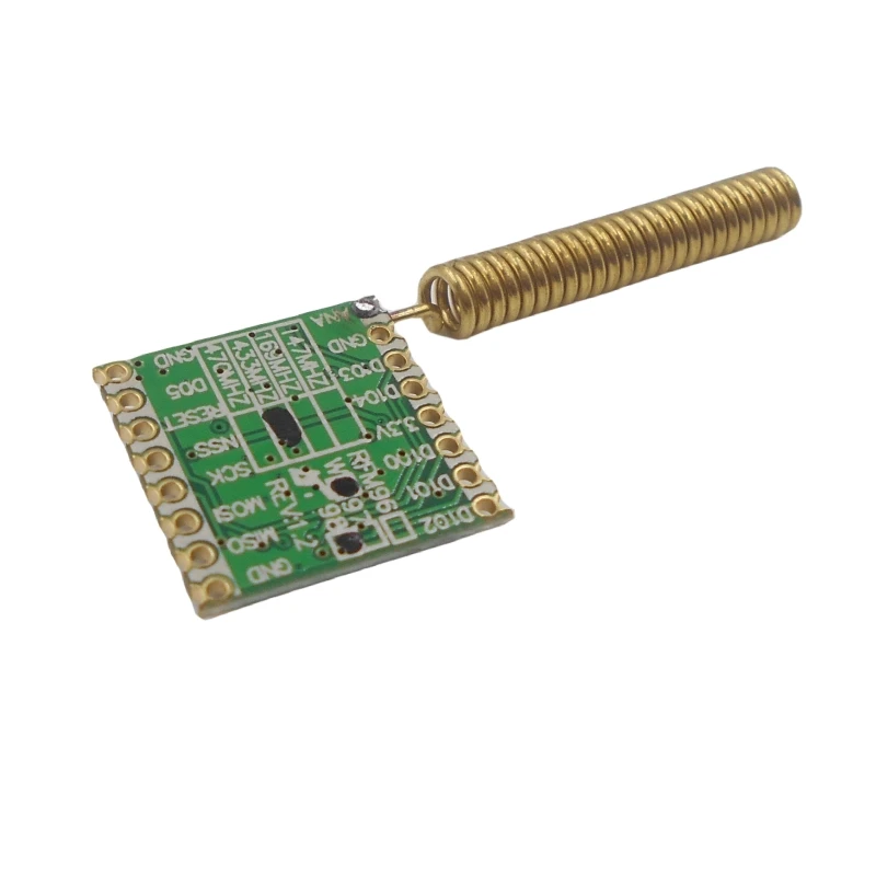 RFM98W 433MHZ With antenna Lora module SX1278 Low power long-distance wireless transceiver module