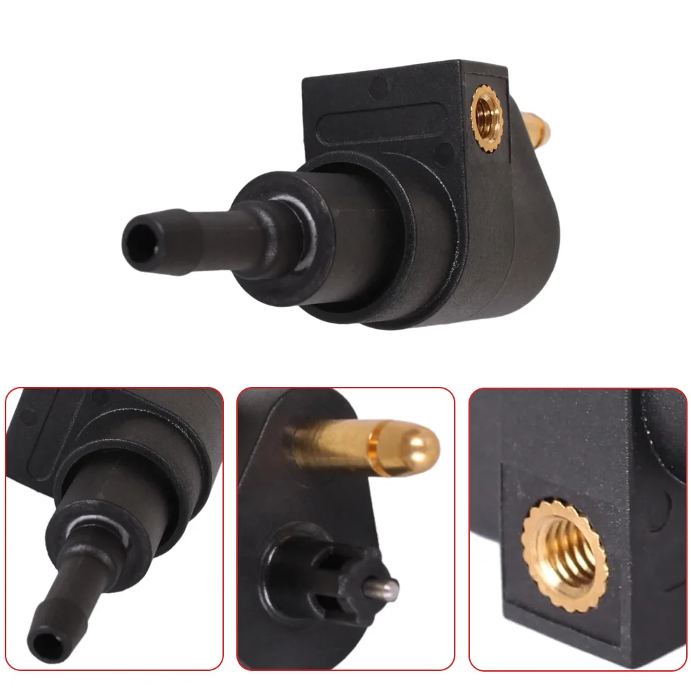 For Mercury Mariner Force 4HP 5HP 6HP 8HP 9.9HP 15HP 20HP-70HP 4mm Male Fuel Line Connector Quick Disconnect 8M0148583 15781A1