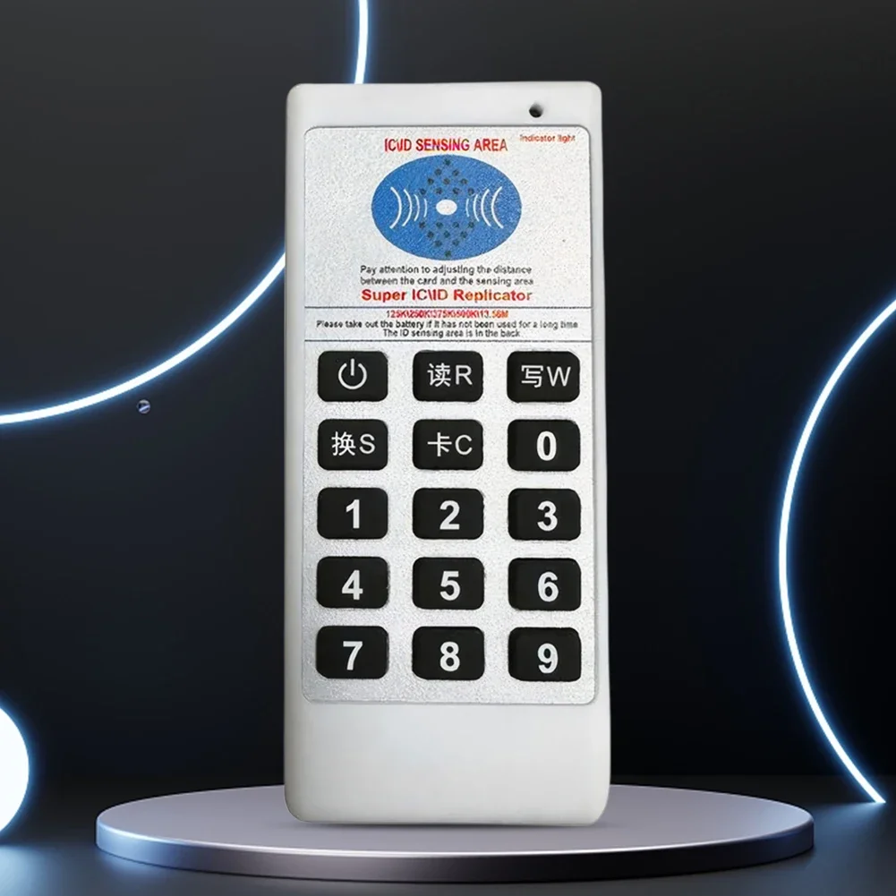 

Handheld RFID NFC IC Card Reader Writer 125Khz 13.56MHZ Access Tag Duplicator with Automatic Frequency Detection