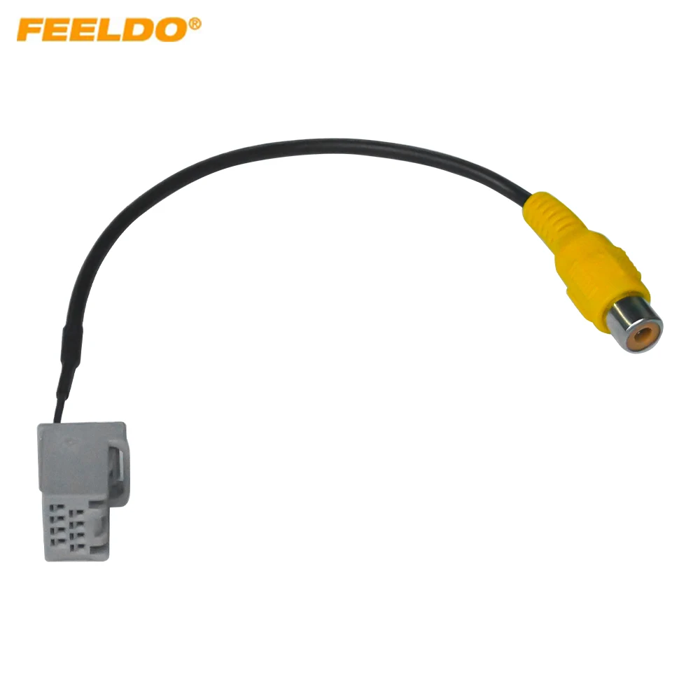 FEELDO Auto Reverse Camera Output Video Adapter Wiring Cable For Honda XRV 2023 Original Factory Camera Video Output