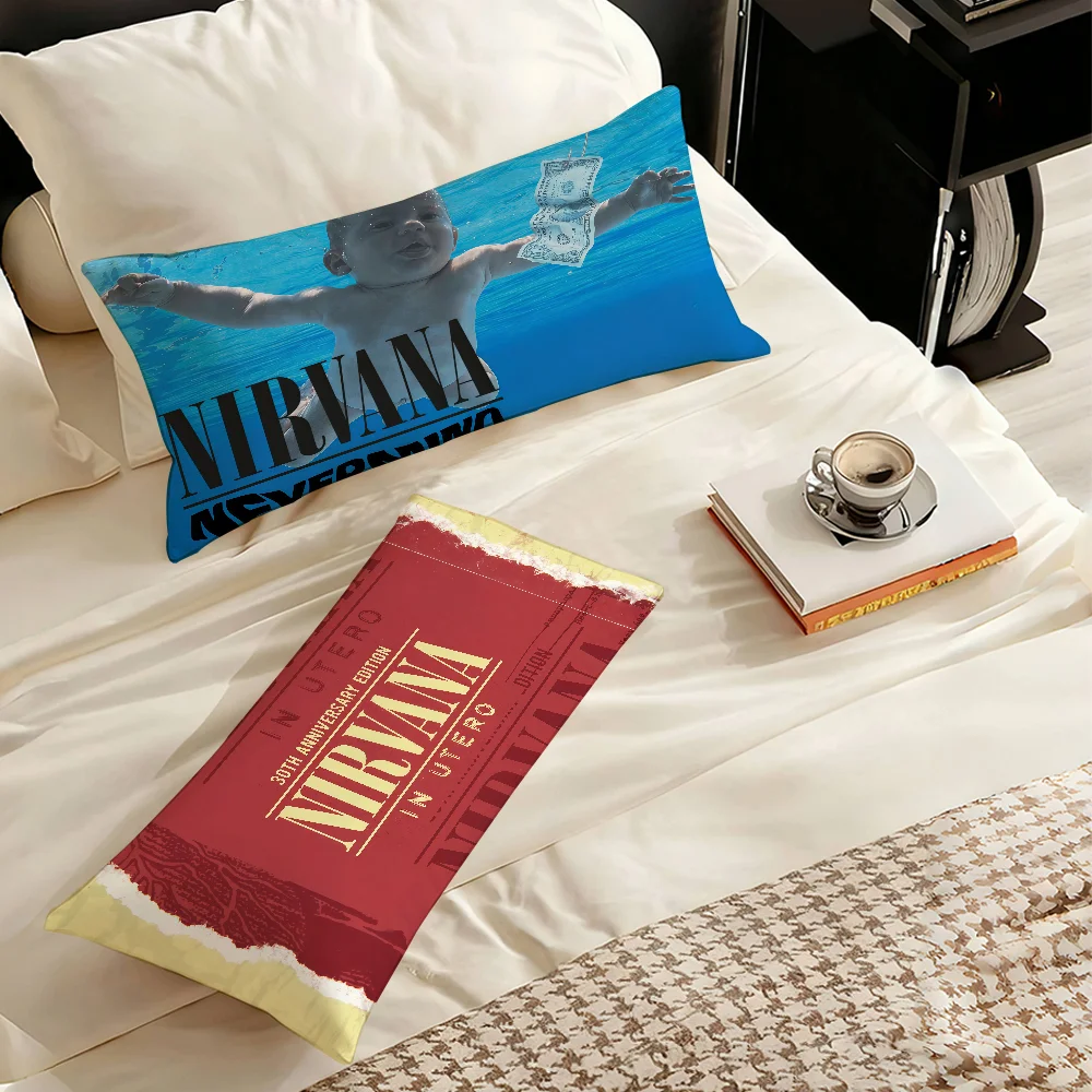 

Наволочка «Горячий рок-группа N-Nirvana», подходит для офиса, спальни, дивана, украшения дома, прямоугольные подушки