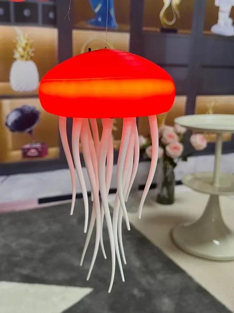 Pull Flow Artifact Jellyfish Lamp Suspension Jellyfish Lamp Live Broadcast Props Floating Jellyfish Lamp Stay Artifact