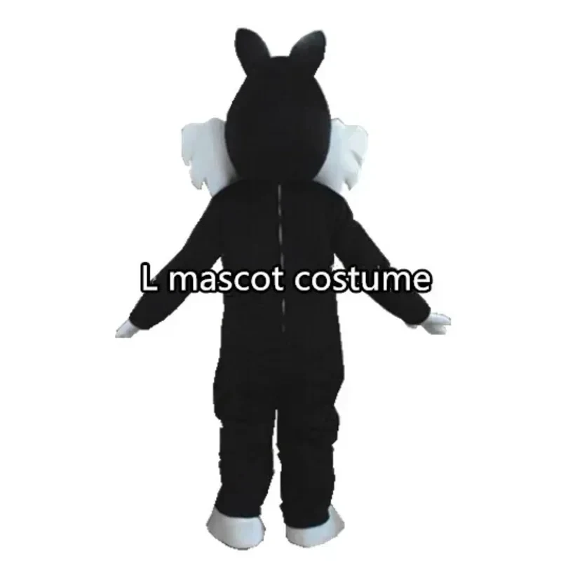 ABC123Sylvester adult size Sylvester cat mascot costume b;6'j,k.9;a view 3