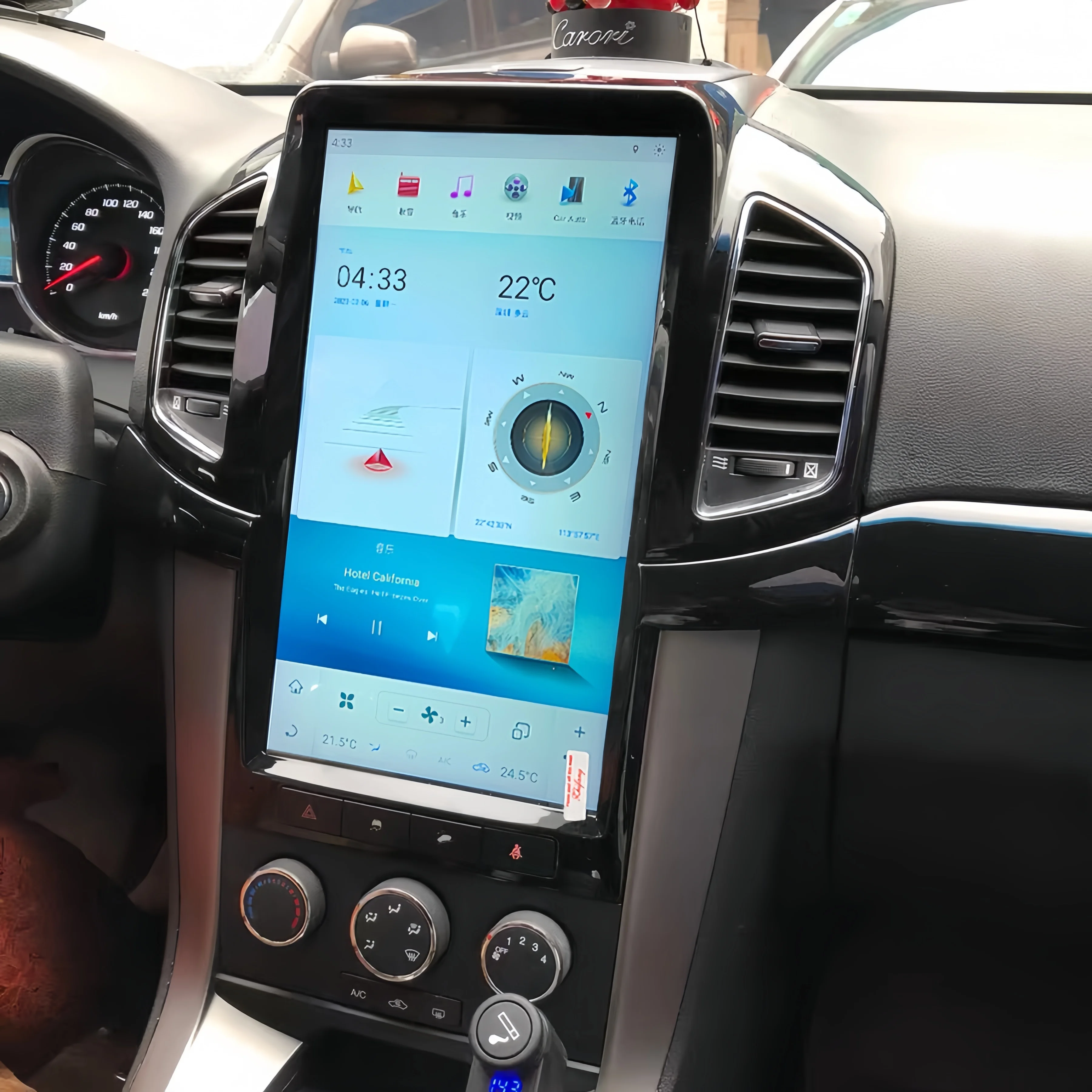 

13.6-дюймовый автомобильный радиоприемник с сенсорным экраном Android 13 4K, GPS, для Chevrolet Captiva 2006-2012, 2013-2017, Carplay, мультимедийный видеоплеер