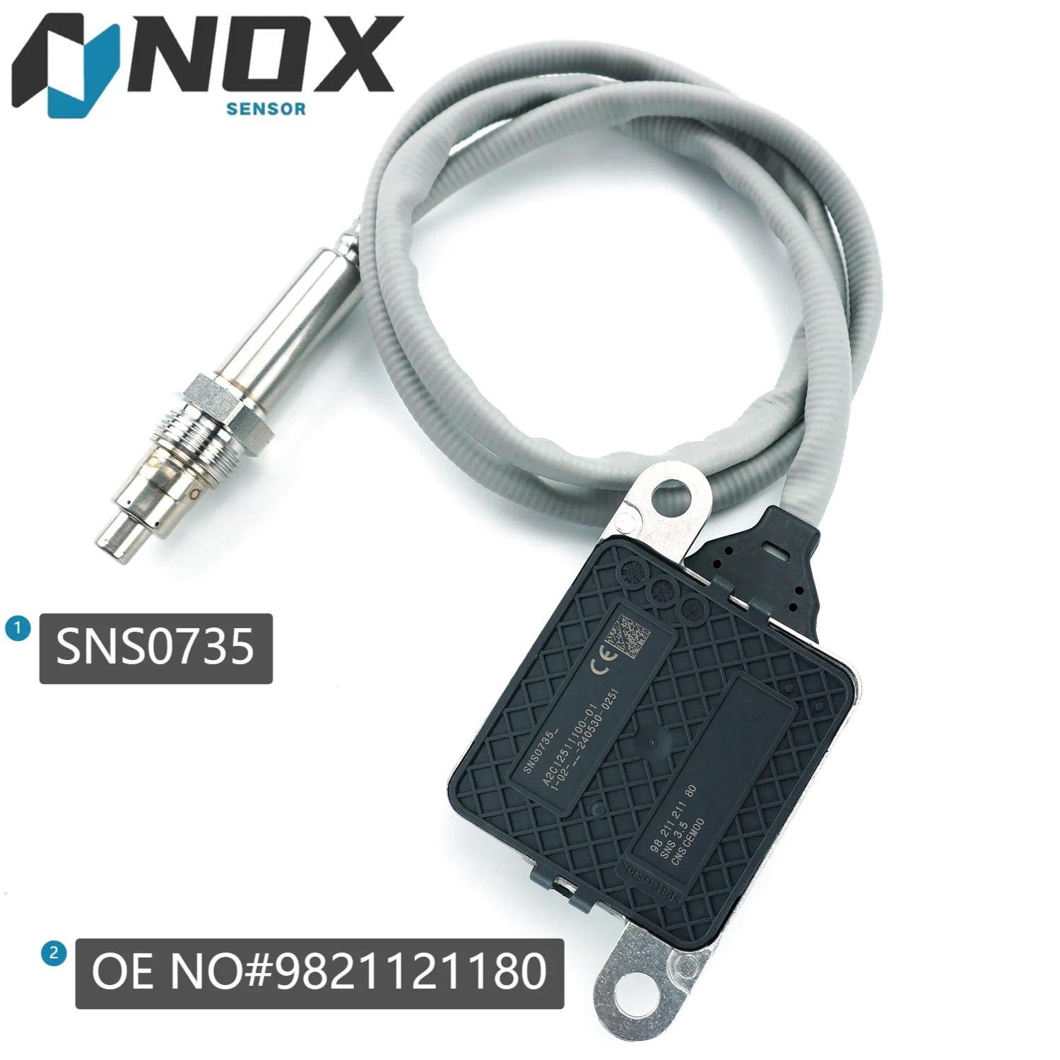 

9821121180 SNS0735 Original New Nitrogen Oxide Nox Sensor Fit For Citroen C3 C4 C5 DS3 DS4 DS5