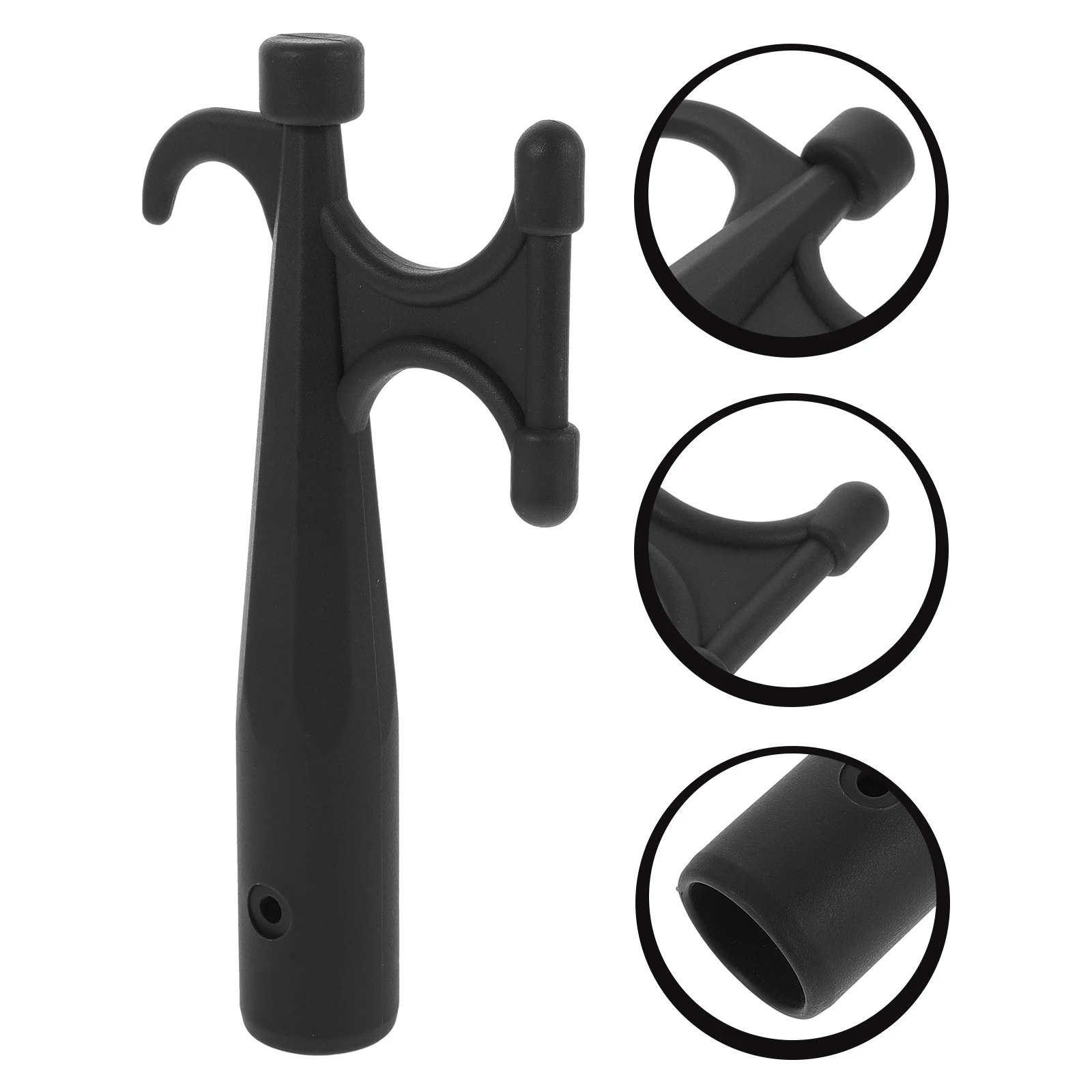 

Multifunctional Boat Nylon Kayak Hook Dual Head for Docking Kayak Fishing Camping Lifeboat Hook Lifeboat Safety