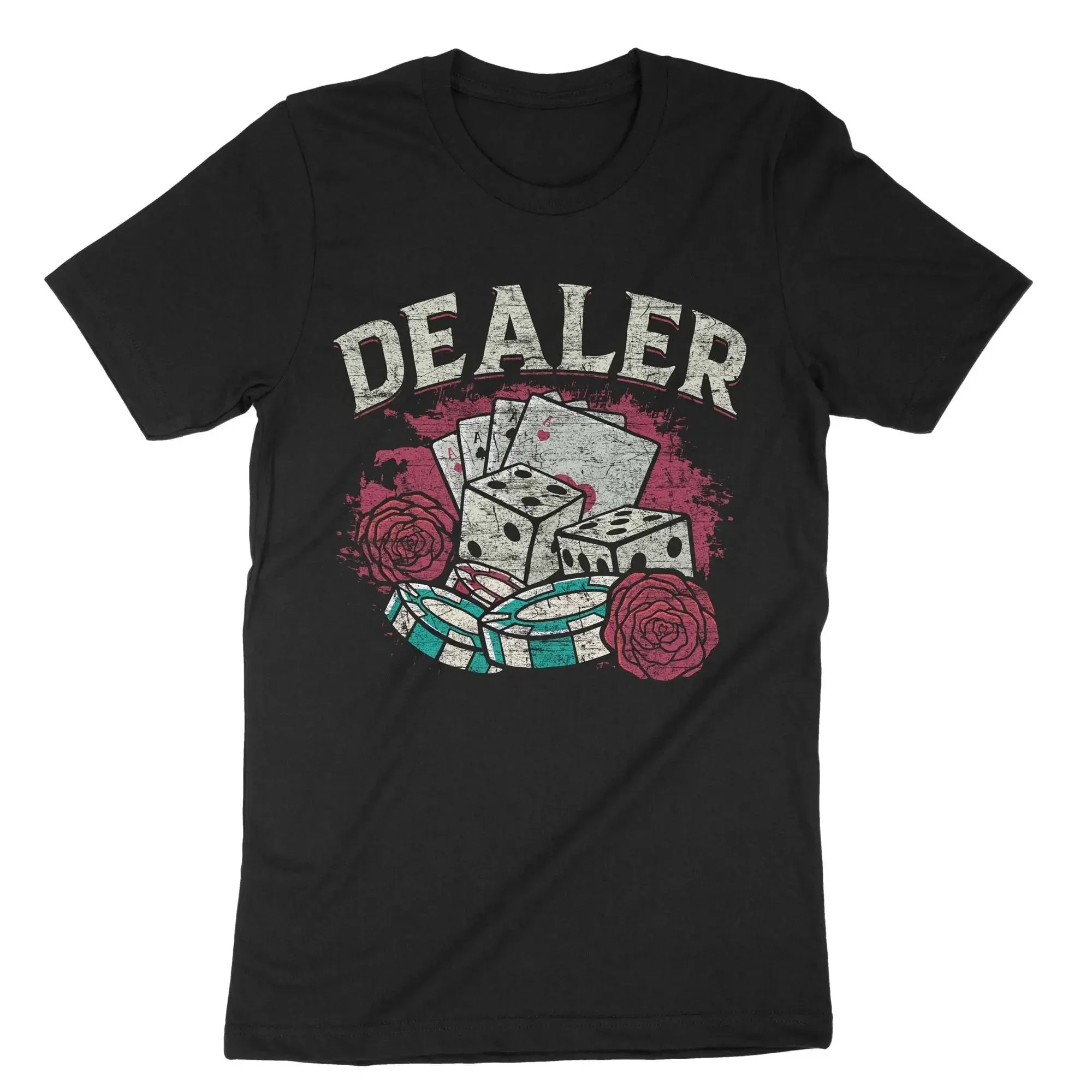 camiseta-para-noite-de-jogo-de-poker-Epoca-de-apostas-bluffing-viagem-a-las-vegas