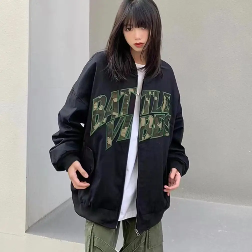 سترات نسائية للموسم الديمي مزيج محكم الراقية زر الخصر Cinching ترتيب الأسرة العمل الأمامي السيدات مزاجه سحابات رقيقة