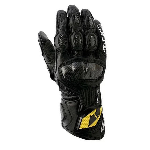 

motorcycle racing carbon fiber breathable leather gloves off-road motorcycle racing perforated leather protective gloves