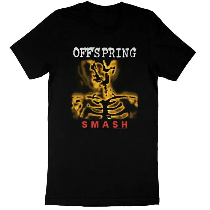 New The Offspring Smash Album Cover Punk Band T-Shirt (SML-2XL) badhabitmerch