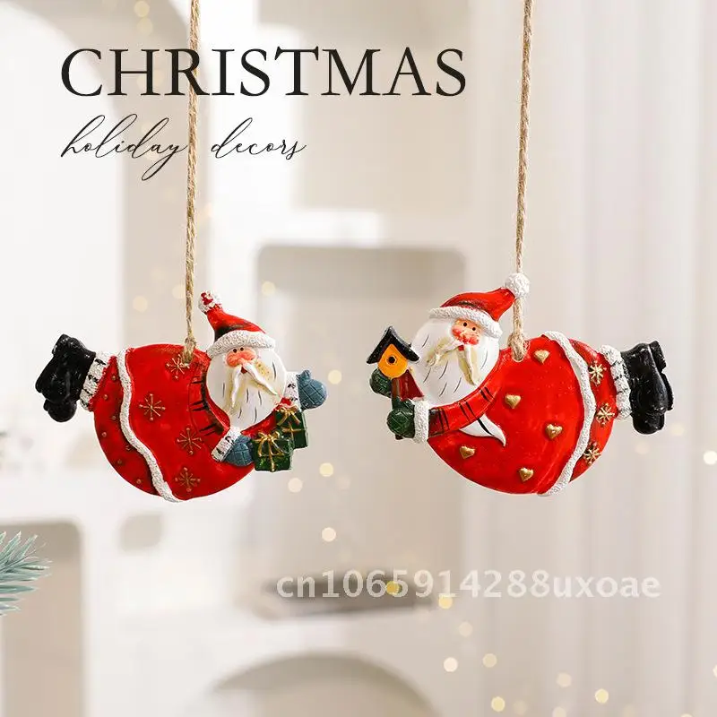 

New Christmas decorations reindeer pendants cartoon ornaments and supplies