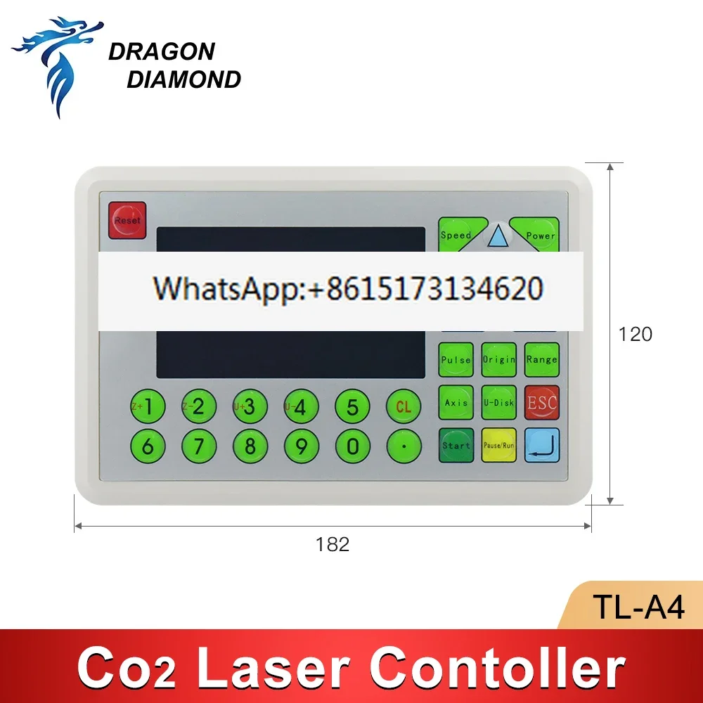 TL-A4 Co2 Laser Controller System For K40 Engraving Cutting Machine Control Card Replace Ruida Leetro Trocen