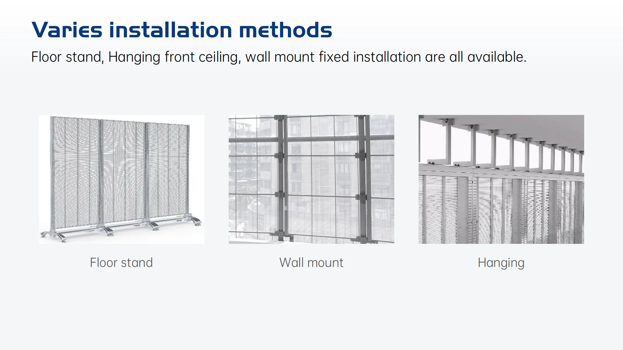 Customizable High Quality the New P3.91 P7.82 Transparent Led Screen Digital Signage Displays Transparent Ice Led Screen With Lo
