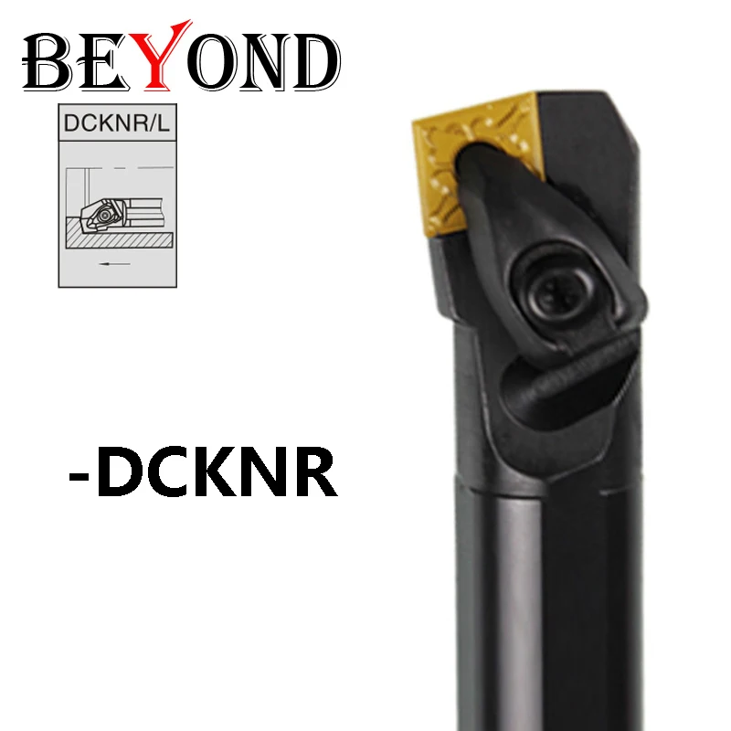 

BEYOND DCKNR DCKNL S20R-DCKNR12 S25S-DCKNR12 DCKNL12 Державка для внутреннего точения Твердосплавные пластины CNMG Расточная оправка MCKNR типа D