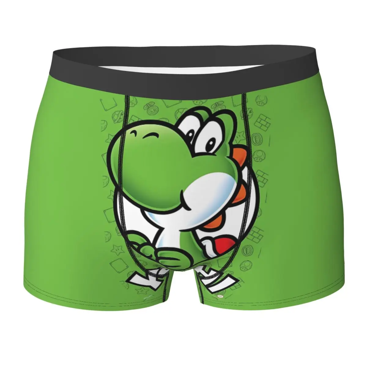 Super-Marios Underwear Comfortable Underpants Print Boxer Brief For Man Pouch Plus Size Boxer Shorts