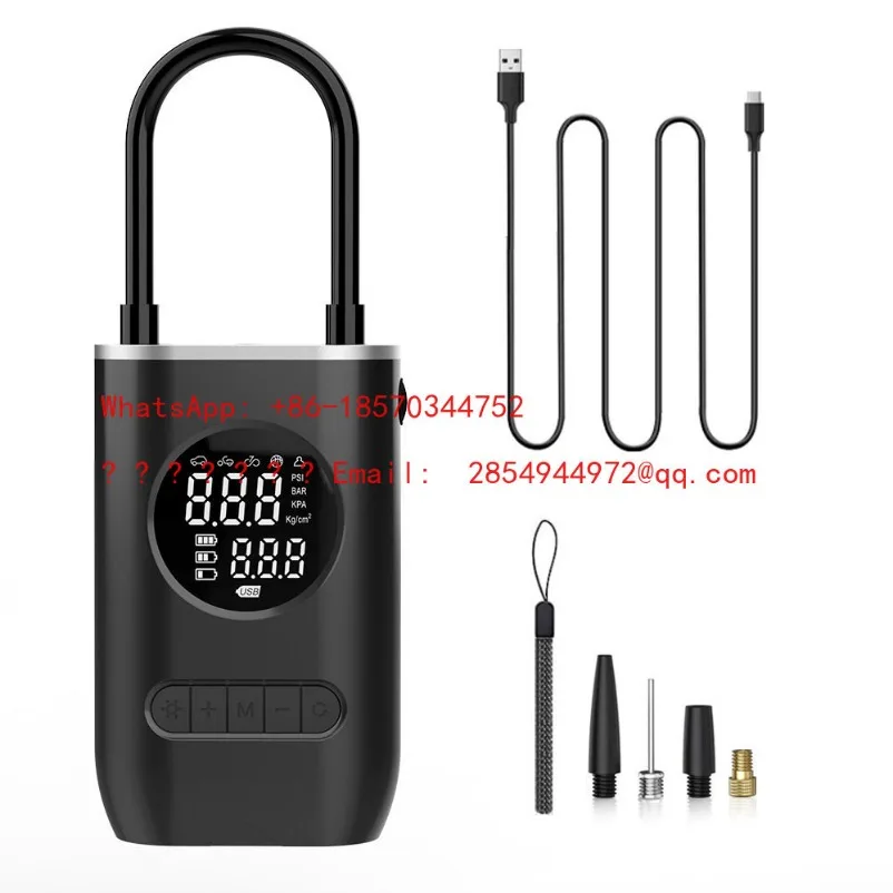 ポータブルミニ電動タイヤポンプ