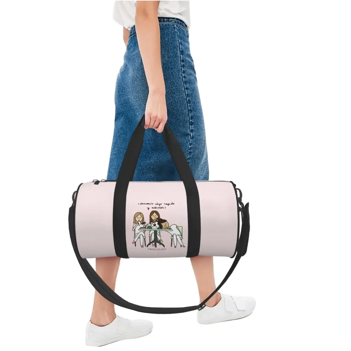 Bolsos deportivos de Enfermera para hombre y mujer, bolsa de gimnasio con estampado de fin de semana, bolsa de entrenamiento colorida para Fitness