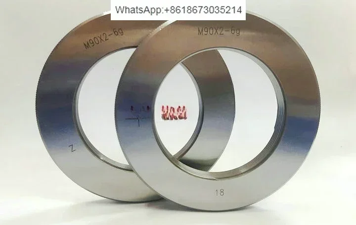 

Thread Ring Gauge M72M75M76M77M78M80M82M85M90M95*6*4*3*2*1 Pass Stop Gauge