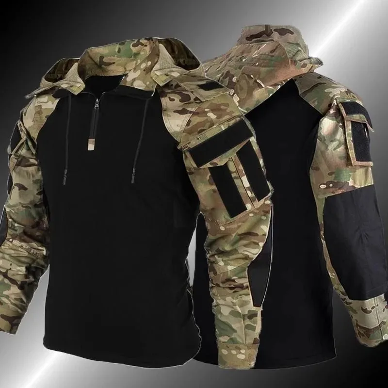 Calças de carga táticas impermeáveis, camiseta do exército, calças compridas, calças ao ar livre, trekking, pesca, caminhadas, treinamento, militar, caça, tops