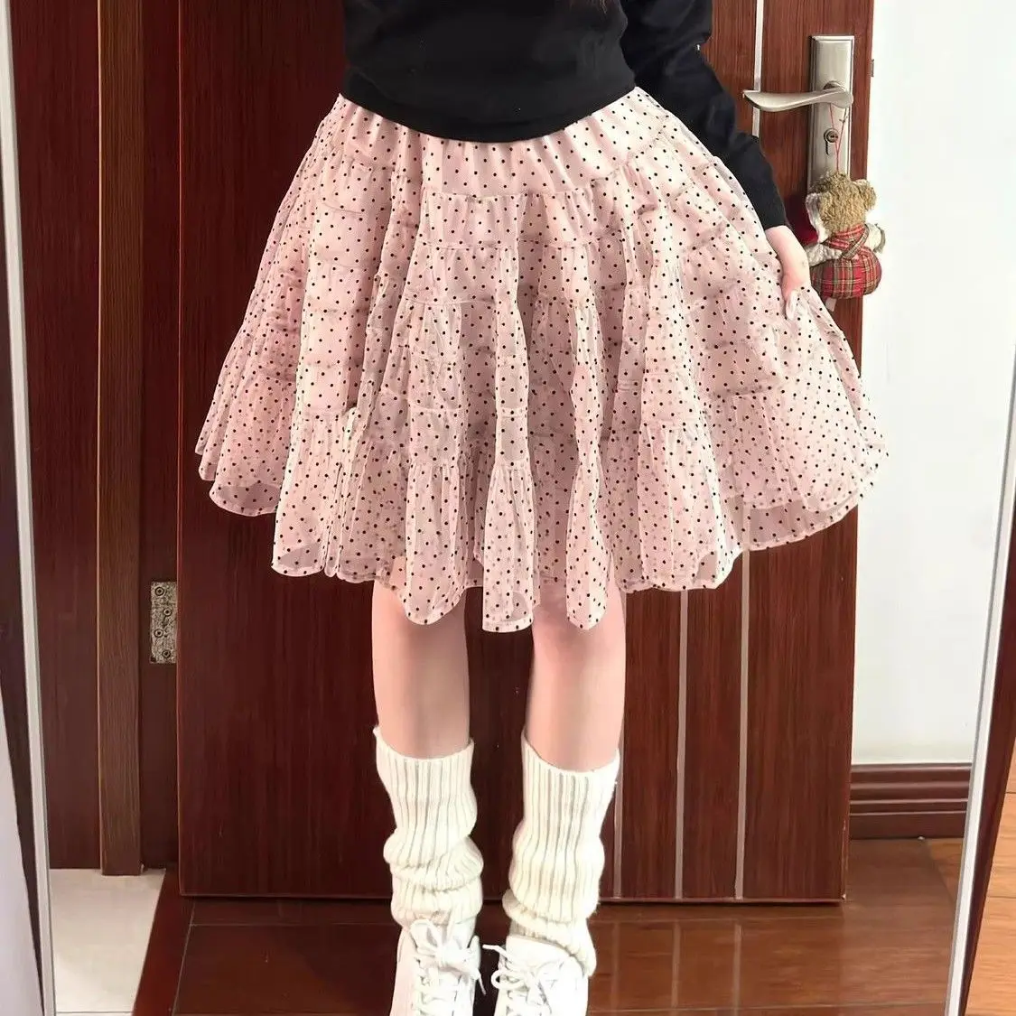 

Новая женская повседневная юбка в корейском стиле: элегантная мини-юбка Y2K, винтажная уличная мода